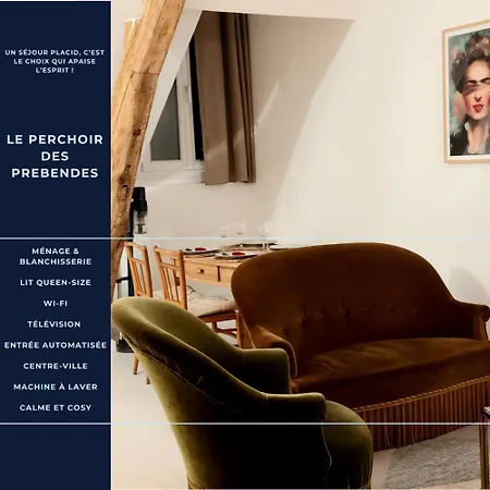 Apartment Le Perchoir Des Prebendes - Wifi - Tv Tours